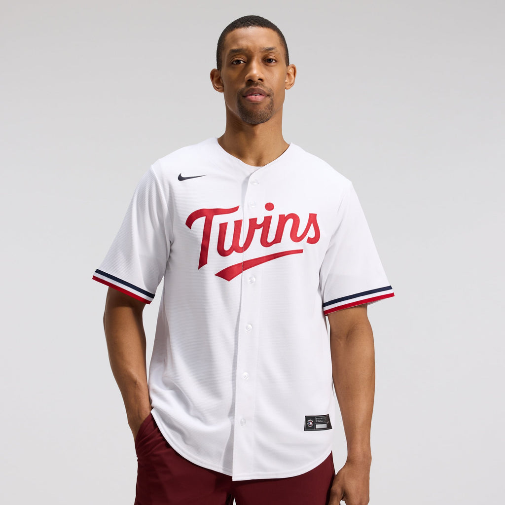 Men's Minnesota Twins Nike White Home Replica Team Jersey - 2