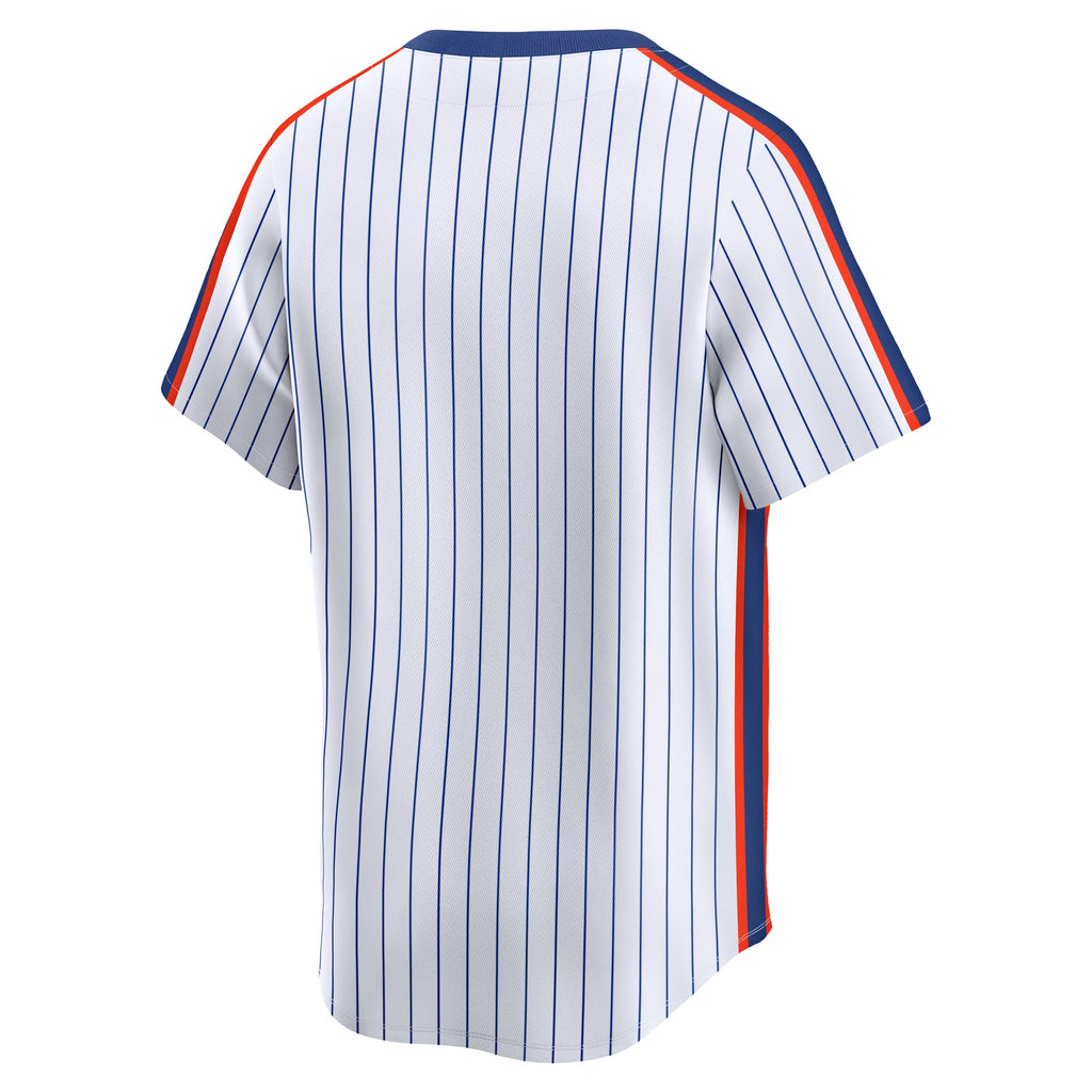 Men's New York Mets Nike White Cooperstown Collection Limited Jersey - 4