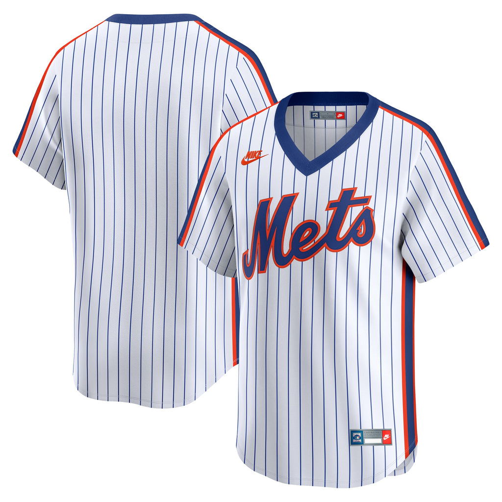 Men's New York Mets Nike White Cooperstown Collection Limited Jersey