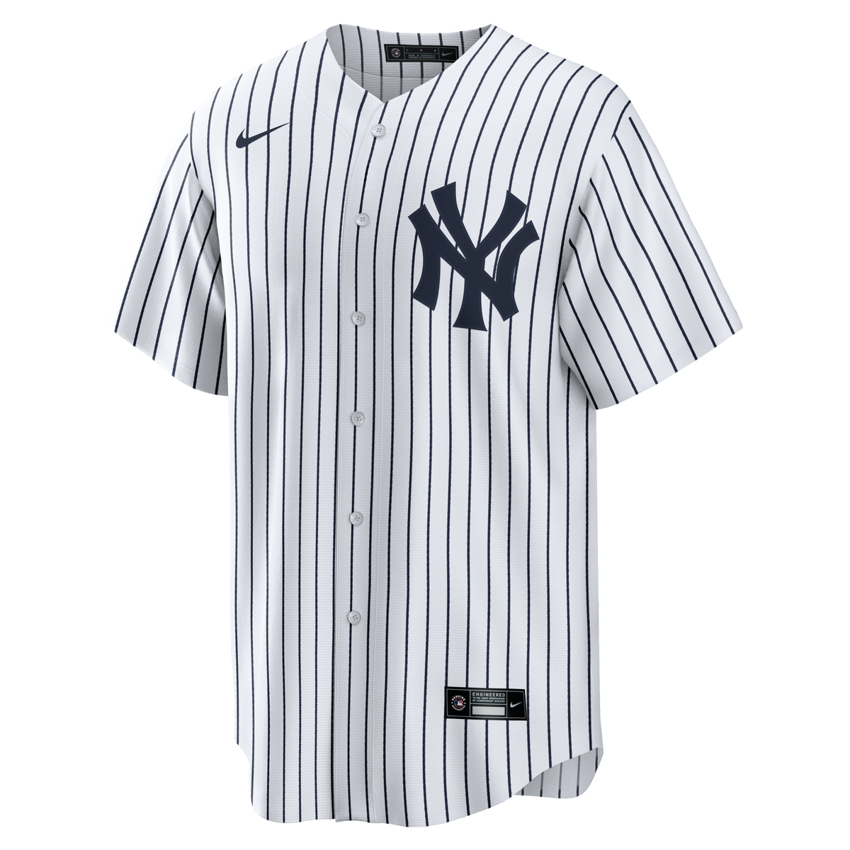 Men's New York Yankees Nike White Home Replica Team Jersey - 6