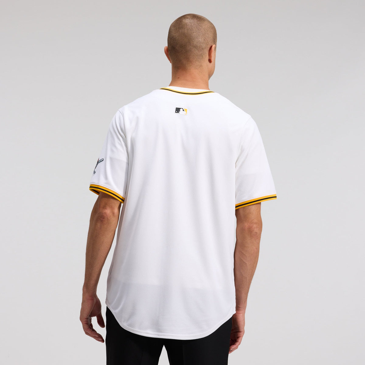 Men's Pittsburgh Pirates Nike White Home Limited Jersey - 3
