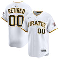 Men's Pittsburgh Pirates Nike White Home Limited Pick-A-Player Retired Roster Jersey