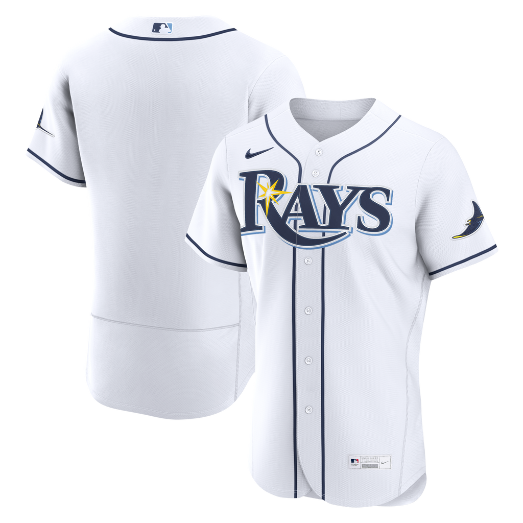 Men's Tampa Bay Rays Nike White Home Authentic Jersey