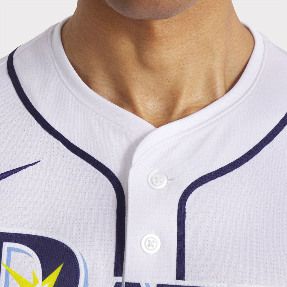 Men's Tampa Bay Rays Nike White Home Limited Jersey - 9