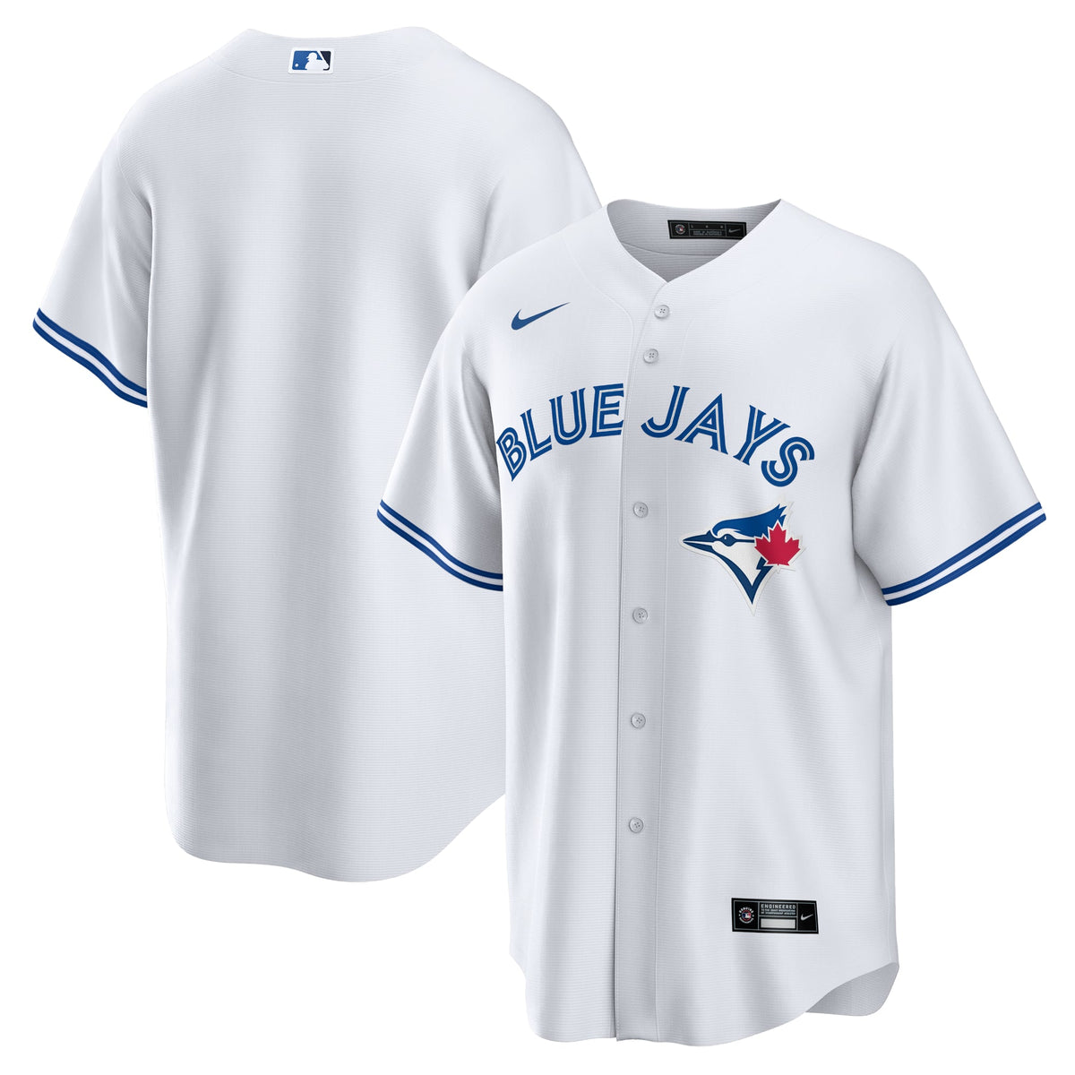 Men's Toronto Blue Jays Nike White Home Replica Team Jersey - 2