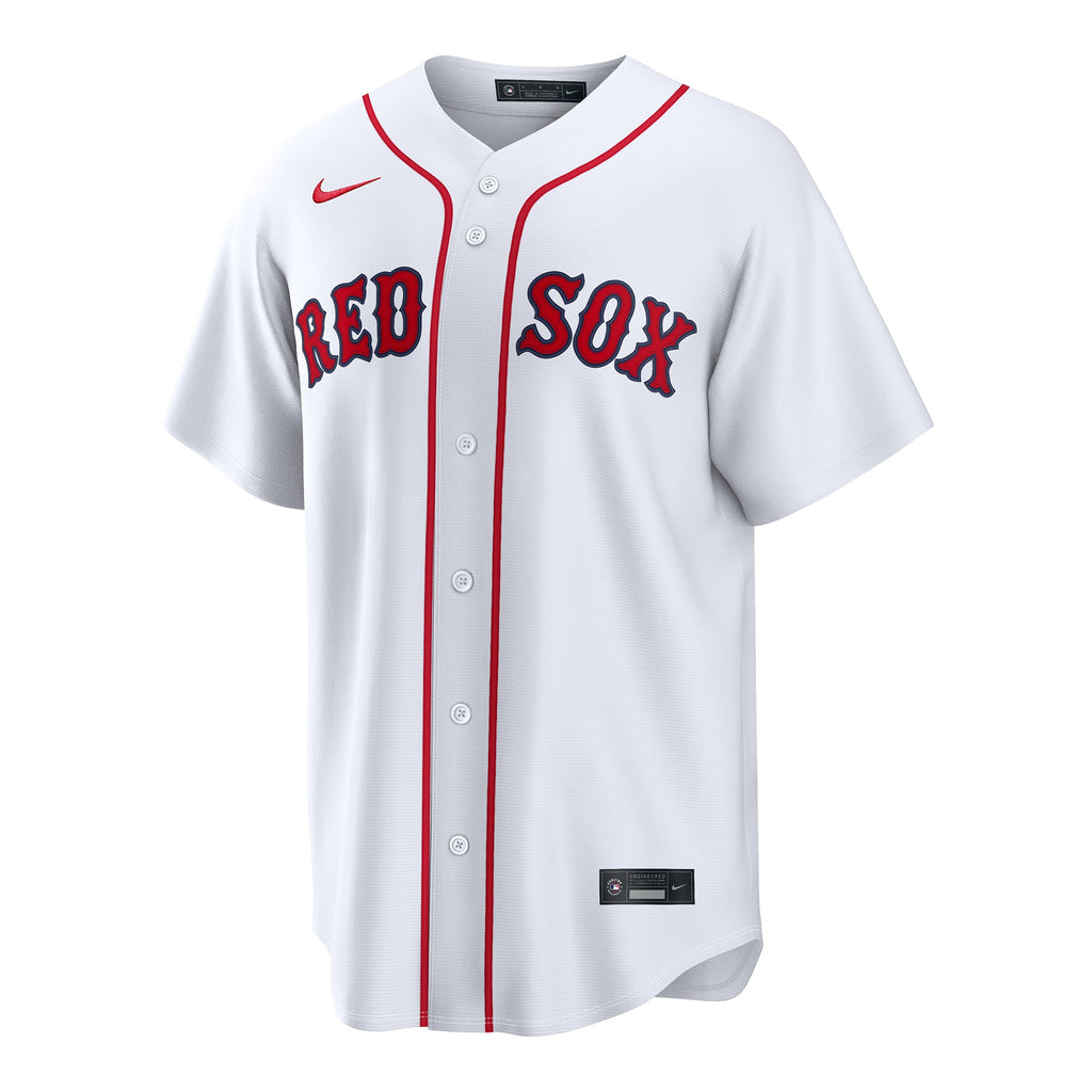 Men's Boston Red Sox Wilyer Abreu Nike White Home Replica Jersey - 3