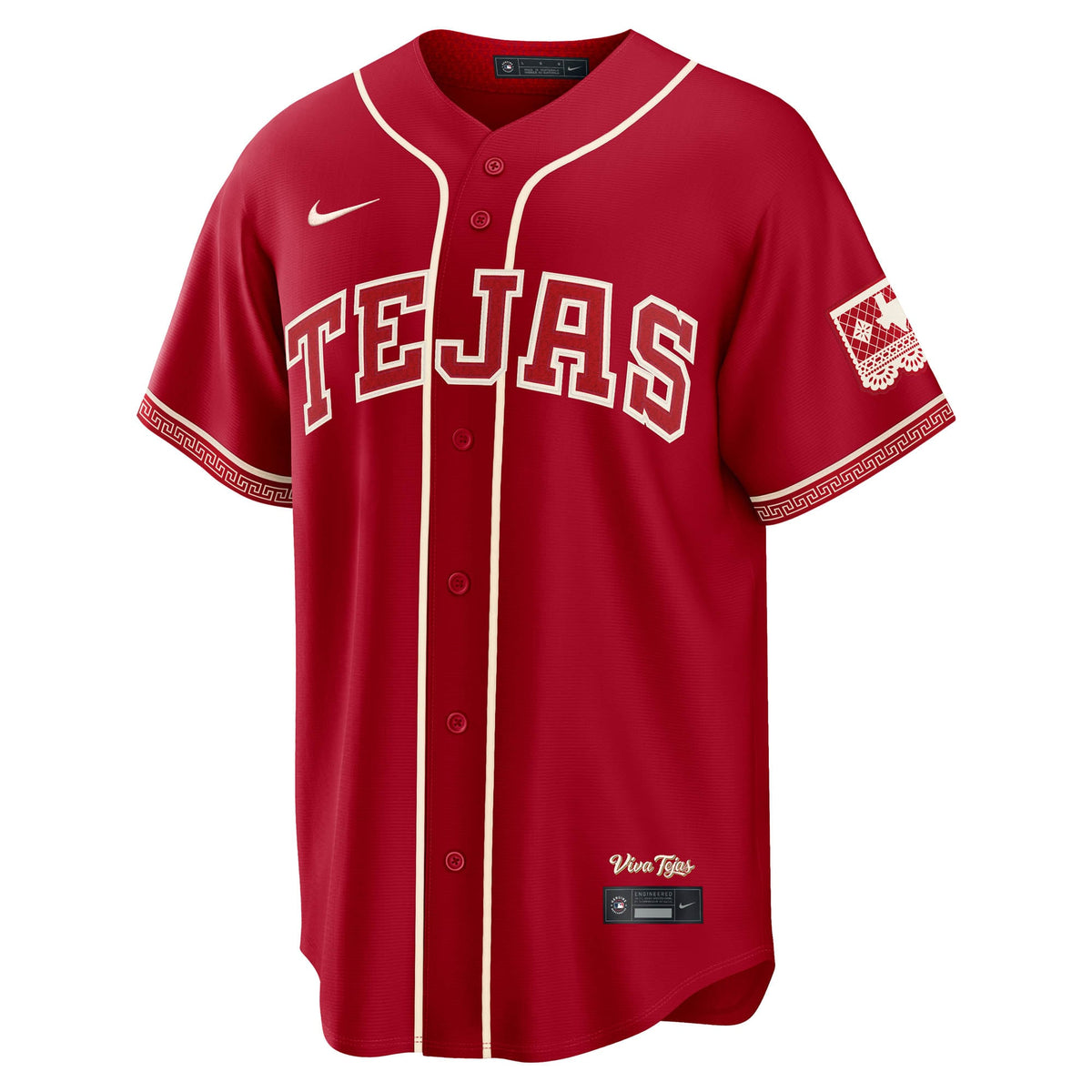 Men's Texas Rangers Wyatt Langford Nike Red 2026 City Connect Stadium Jersey - 3