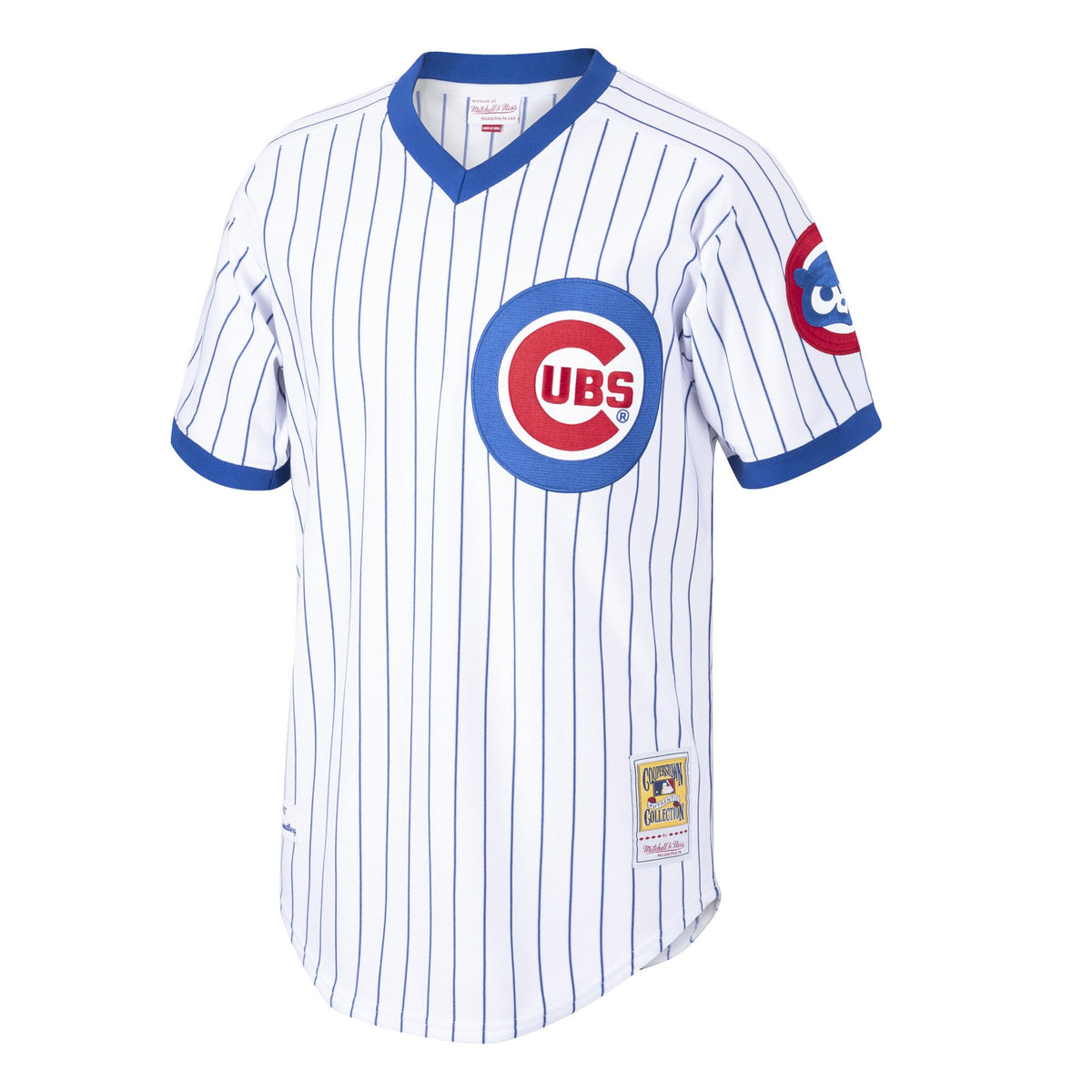 Men's Chicago Cubs Ryne Sandberg White Cooperstown Collection 1987 Authentic Player Jersey - 3
