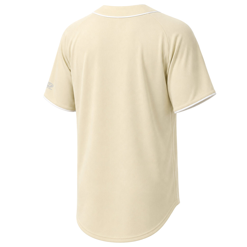 Men's Pittsburgh Pirates Stitches Cream Fashion Jersey - 4