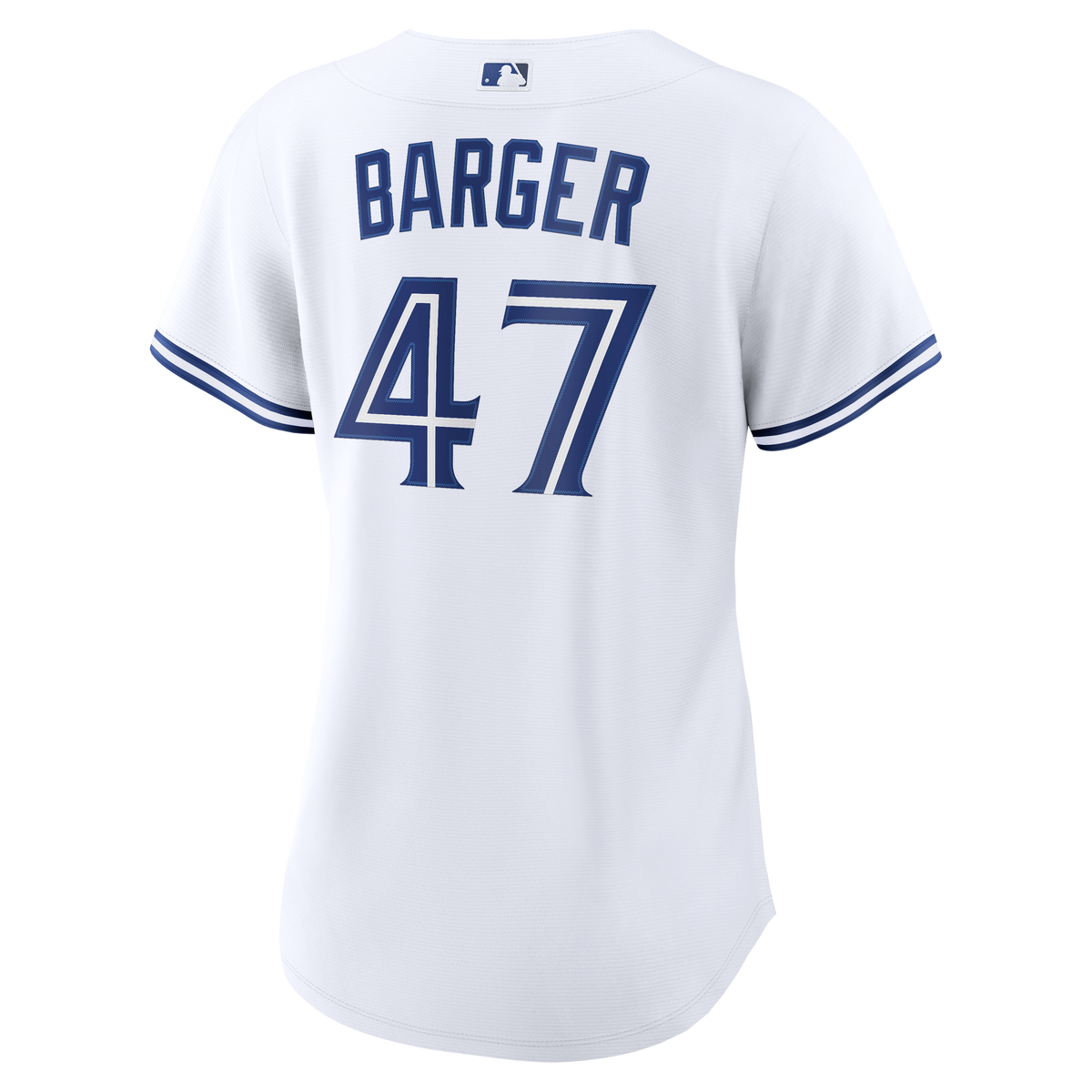 Women's Toronto Blue Jays Addison Barger Nike White Home Replica Jersey - 4