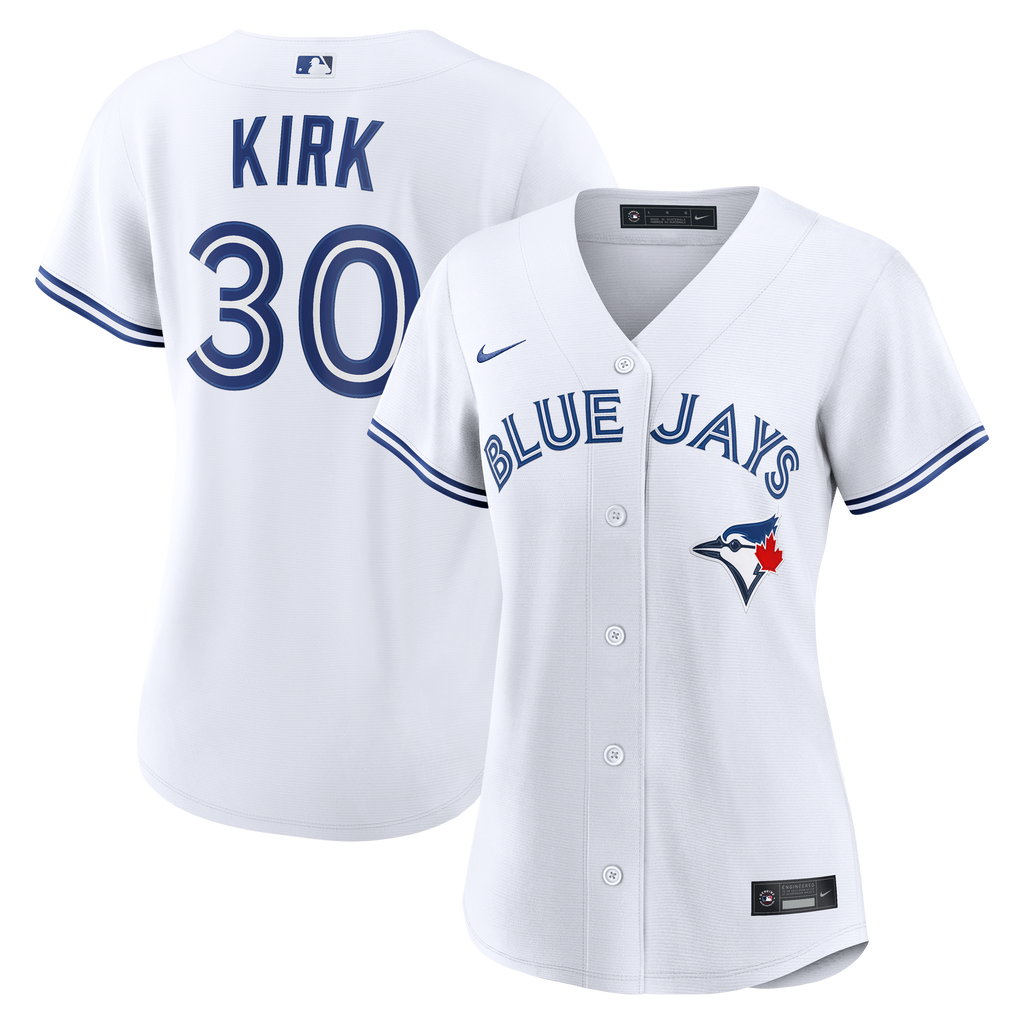 Women's Toronto Blue Jays Alejandro Kirk Nike White Home Replica Jersey - 2