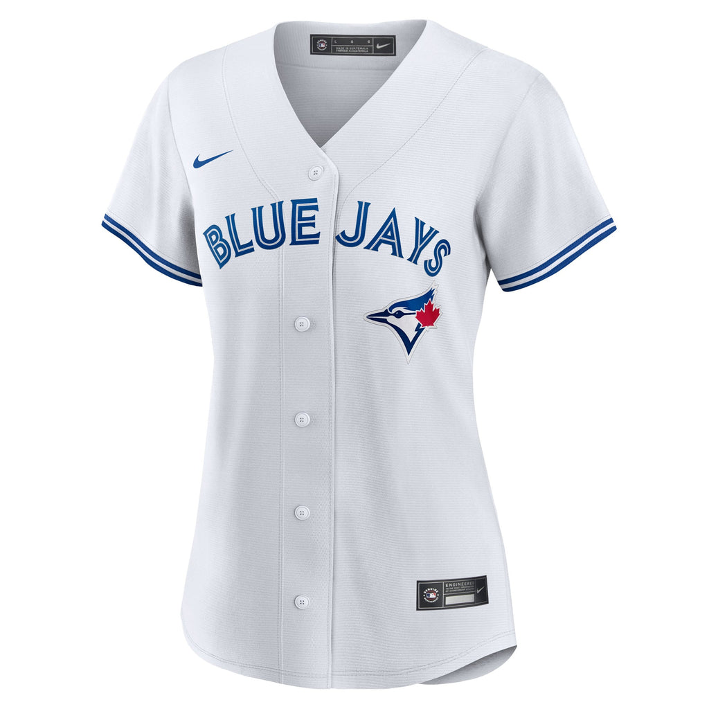 Women's Toronto Blue Jays Andrés Giménez Nike White Home Replica Jersey - 3