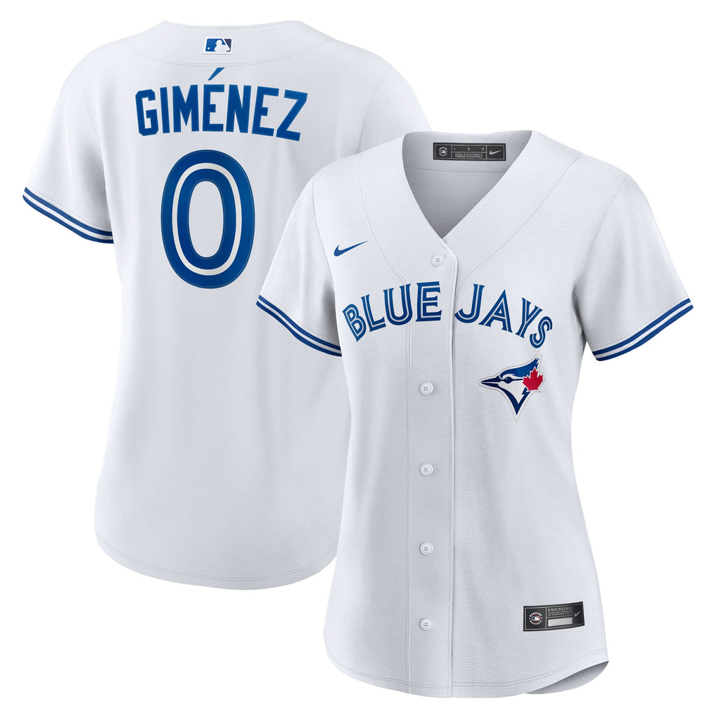 Women's Toronto Blue Jays Andrés Giménez Nike White Home Replica Jersey