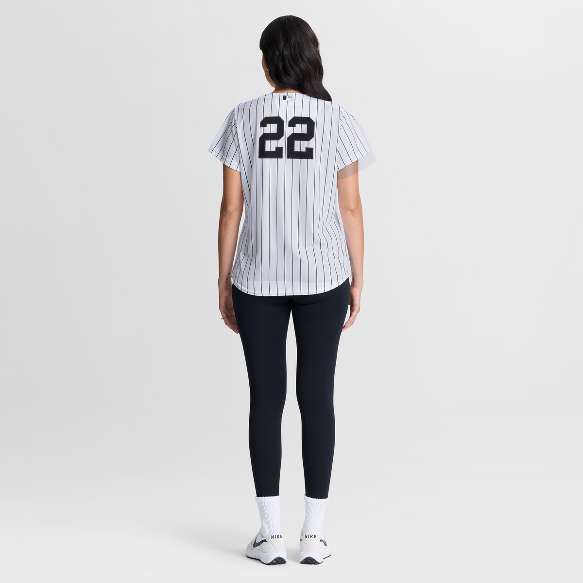 Women's New York Yankees Ben Rice Nike White Home Replica Jersey - 4