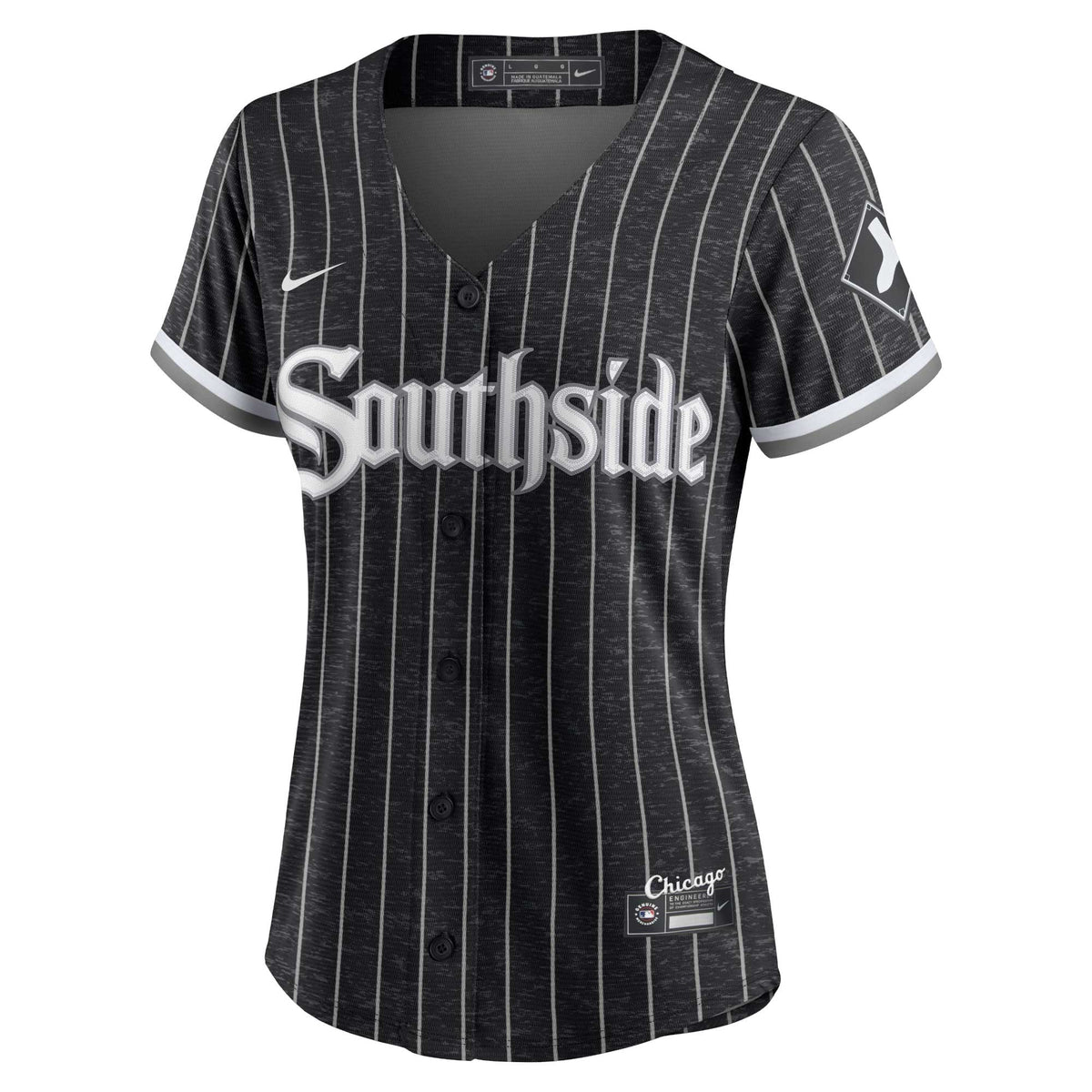 Women's Chicago White Sox Bo Jackson Nike Black City Connect Replica Player Jersey - 3