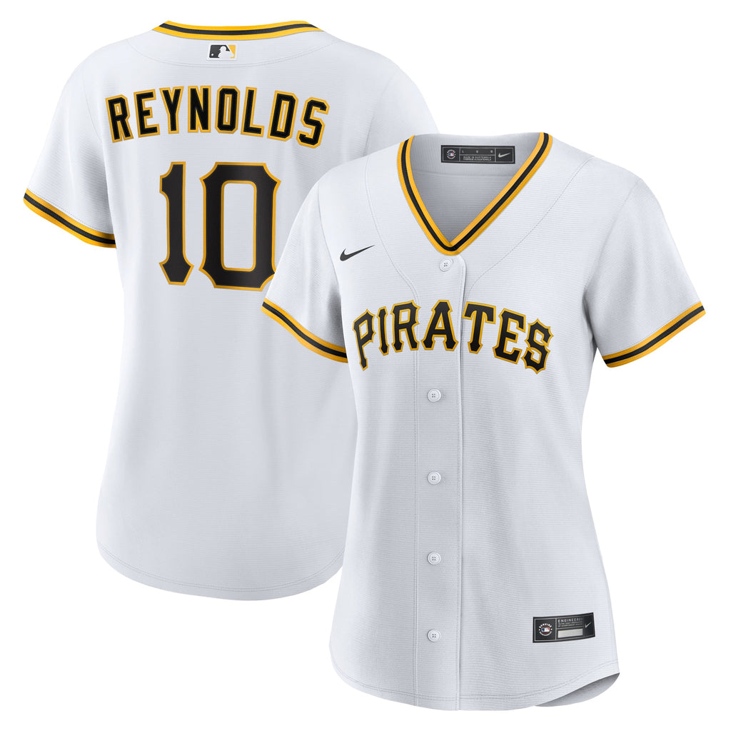 Women's Pittsburgh Pirates Bryan Reynolds Nike White Home Replica Jersey - 2
