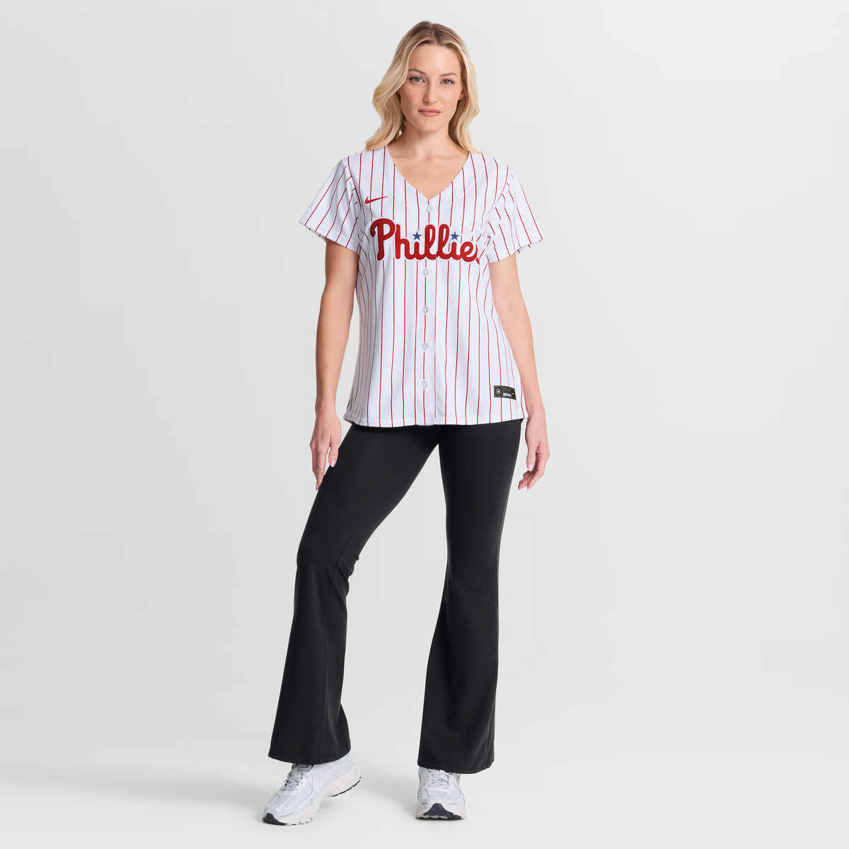 Women's Philadelphia Phillies Bryce Harper Nike White Home Replica Jersey - 5