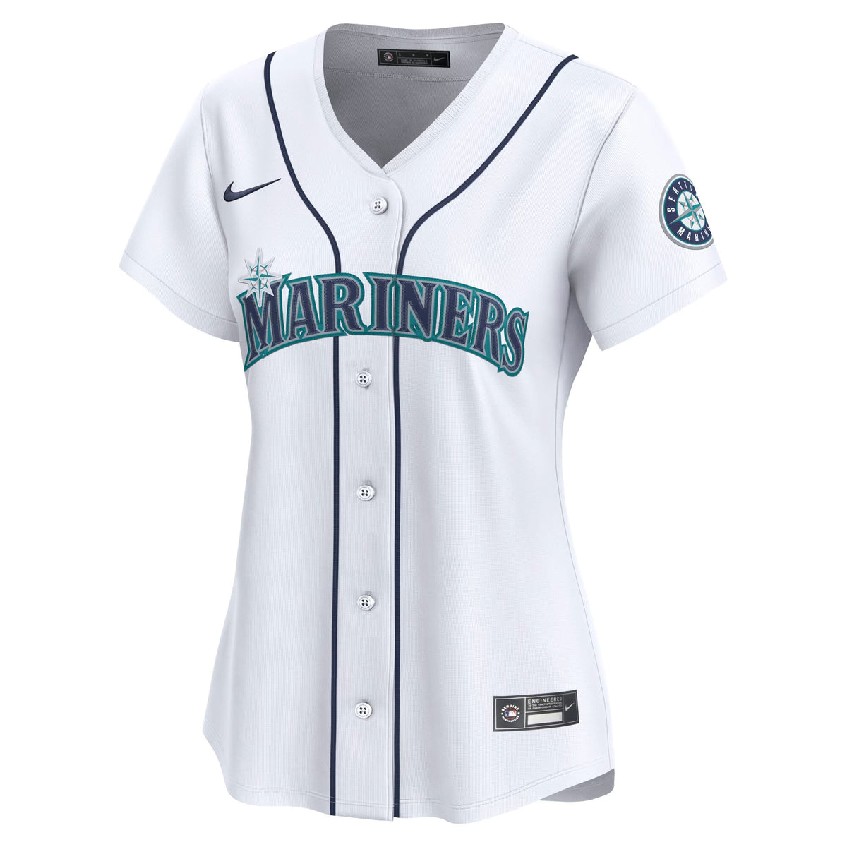 Women's Seattle Mariners Cal Raleigh Nike White Home Limited Player Jersey - 7