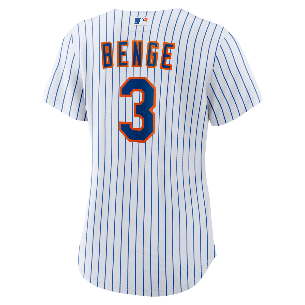 Women's New York Mets Carson Benge Nike White Home Replica Jersey - 4