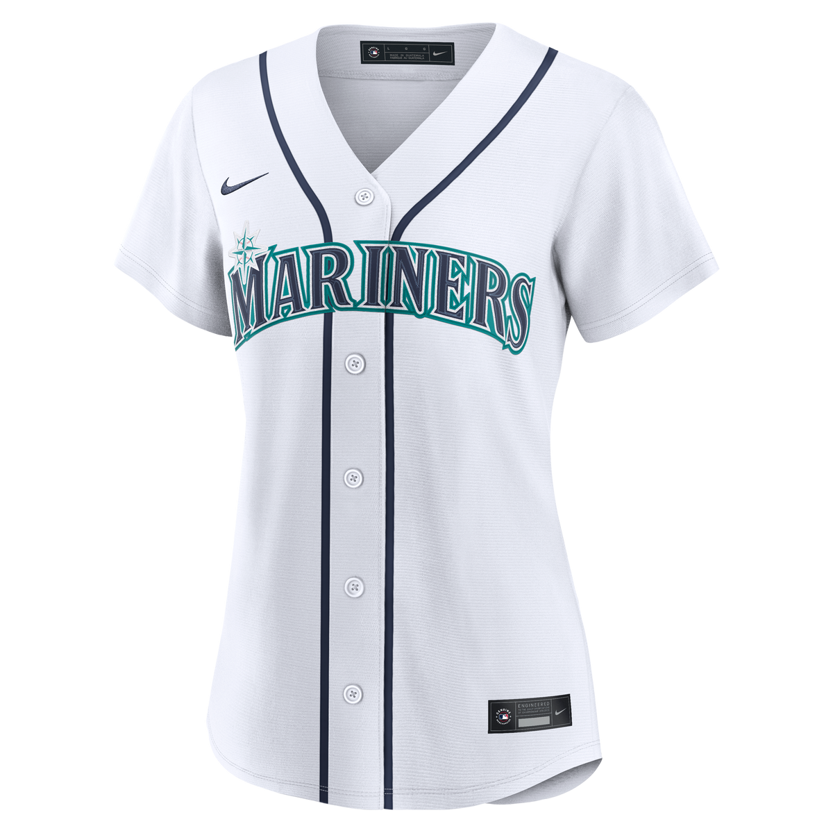 Women's Seattle Mariners Cole Young Nike White Home Replica Jersey - 3
