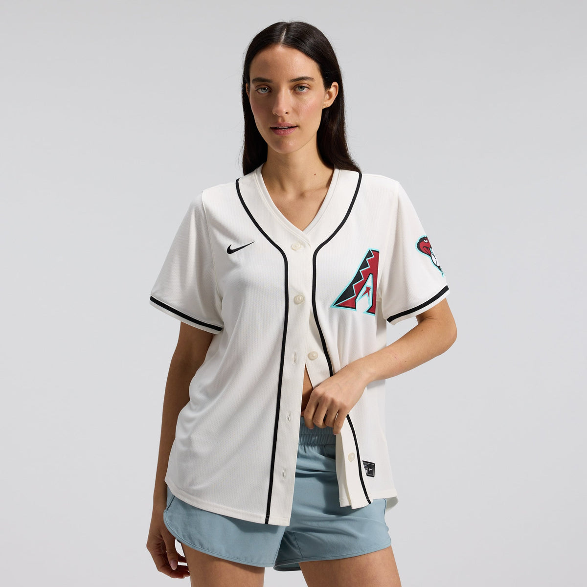 Women's Arizona Diamondbacks Nike Cream Home Limited Jersey - 2