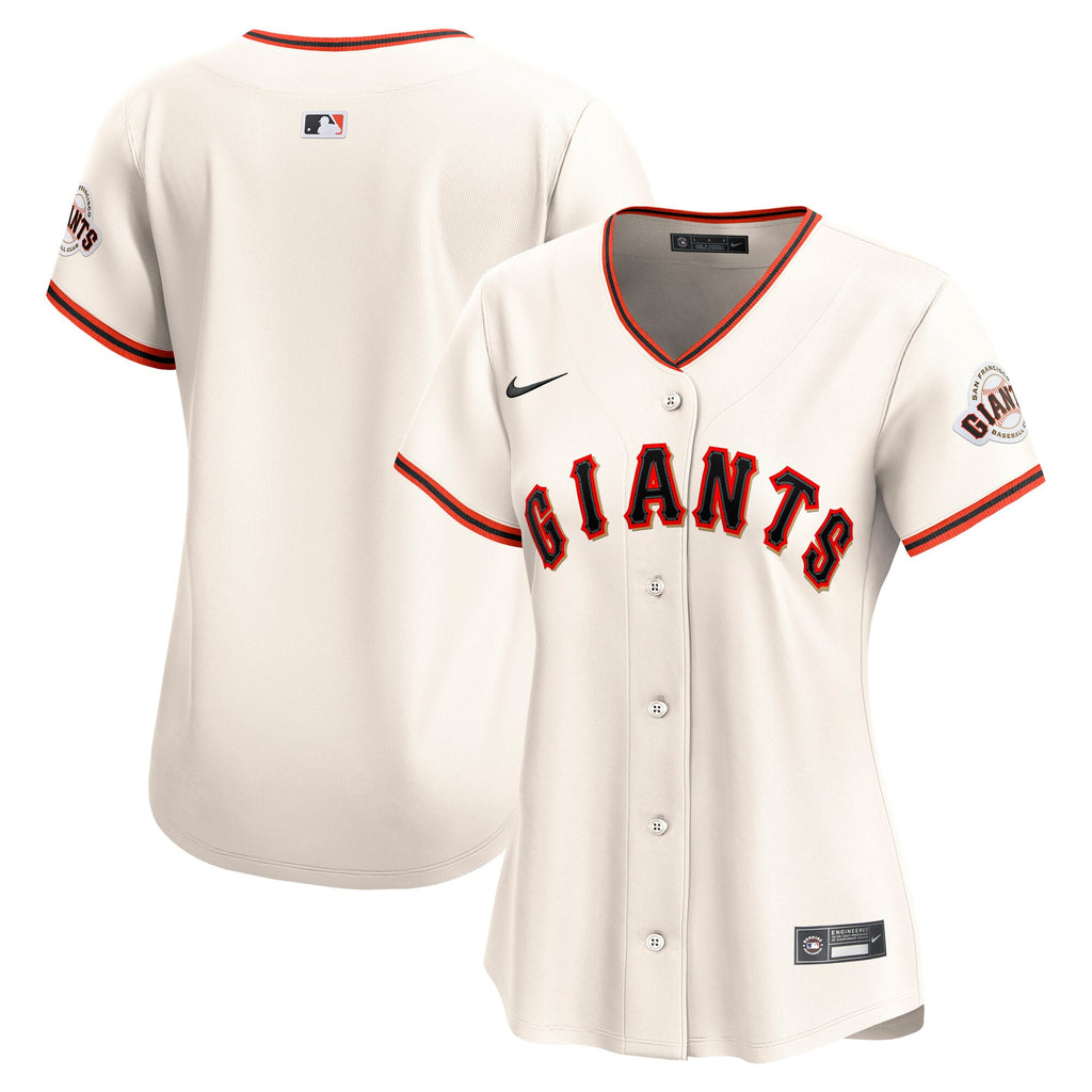 Women's San Francisco Giants Nike Cream Home Limited Jersey