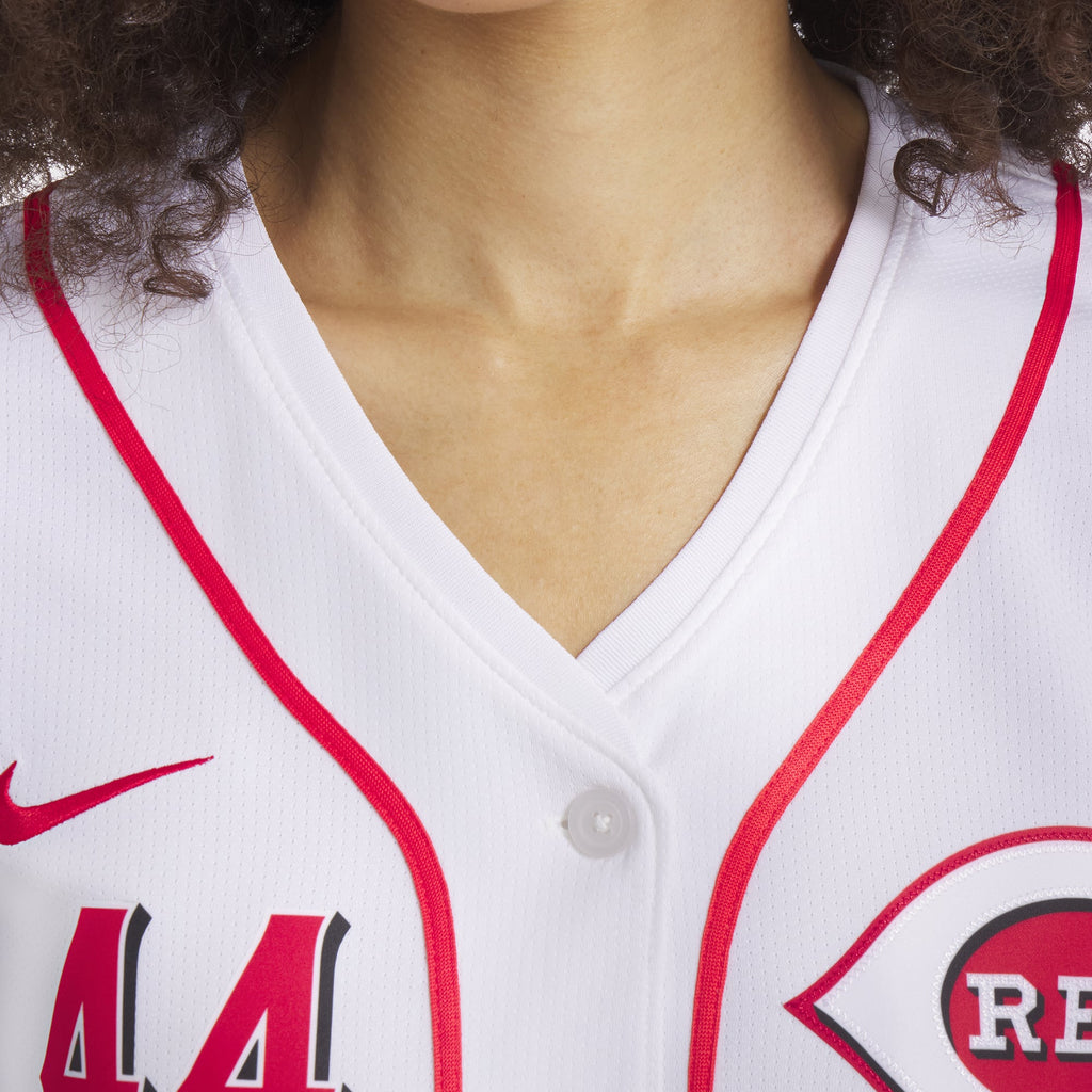 Women's Cincinnati Reds Elly De La Cruz Nike White Home Limited Player Jersey - 11