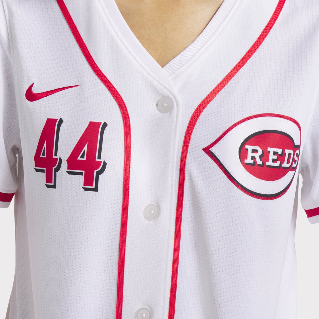 Women's Cincinnati Reds Elly De La Cruz Nike White Home Limited Player Jersey - 12
