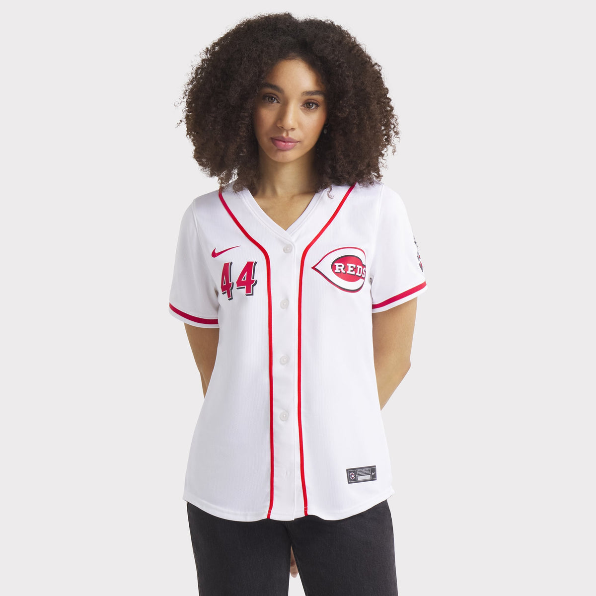 Women's Cincinnati Reds Elly De La Cruz Nike White Home Limited Player Jersey - 5