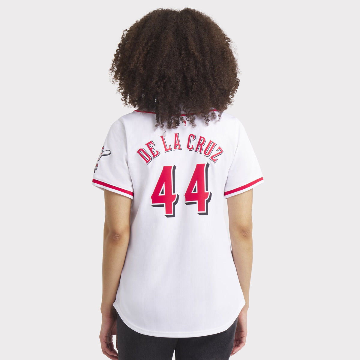 Women's Cincinnati Reds Elly De La Cruz Nike White Home Limited Player Jersey - 6