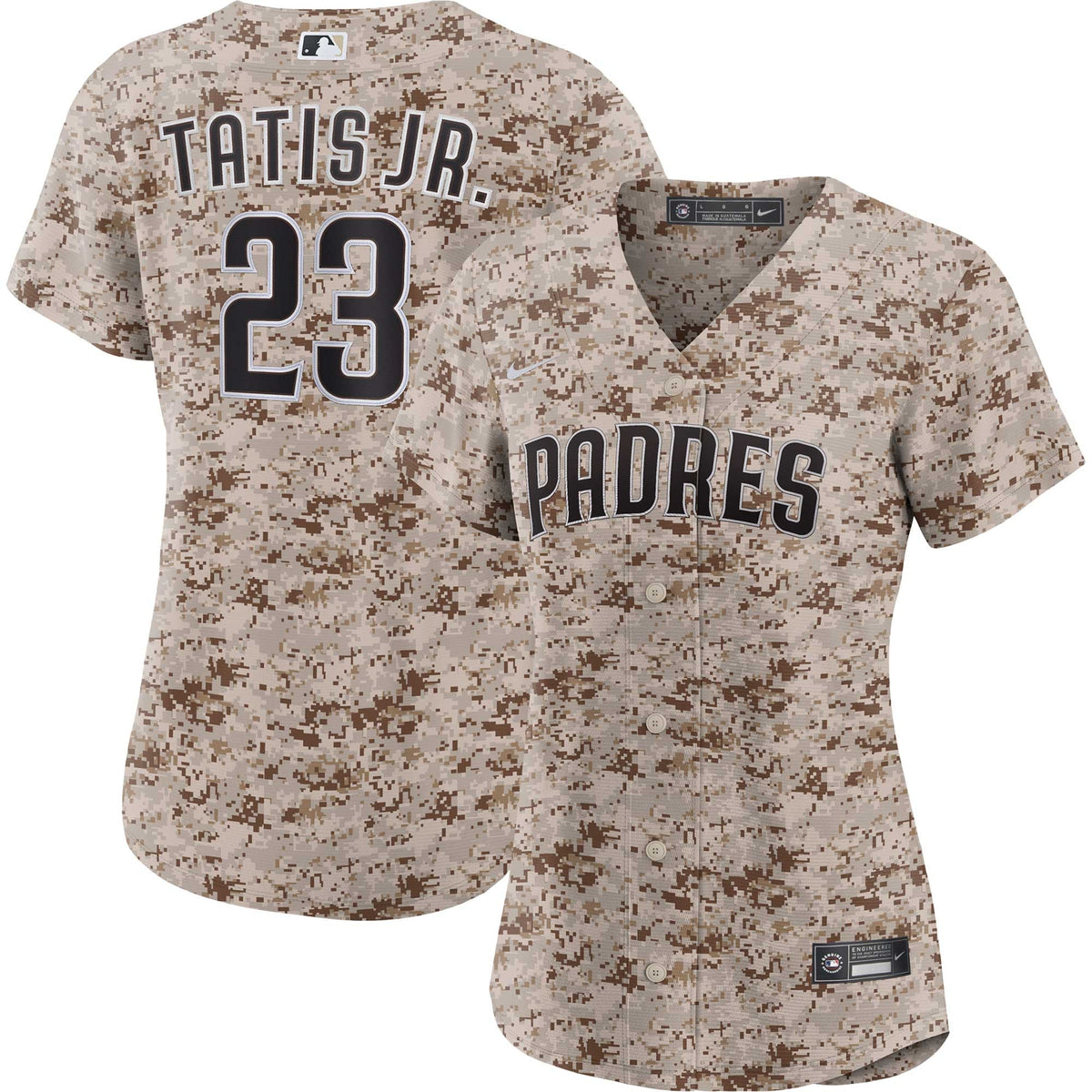 Women's San Diego Padres Fernando Tatis Jr. Nike Camo USMC Alternate Replica Player Jersey - 2