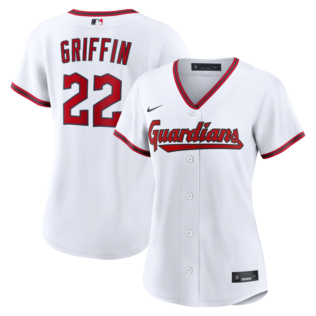 Women's Cleveland Guardians Foster Griffin Nike White Home Replica Jersey - 2