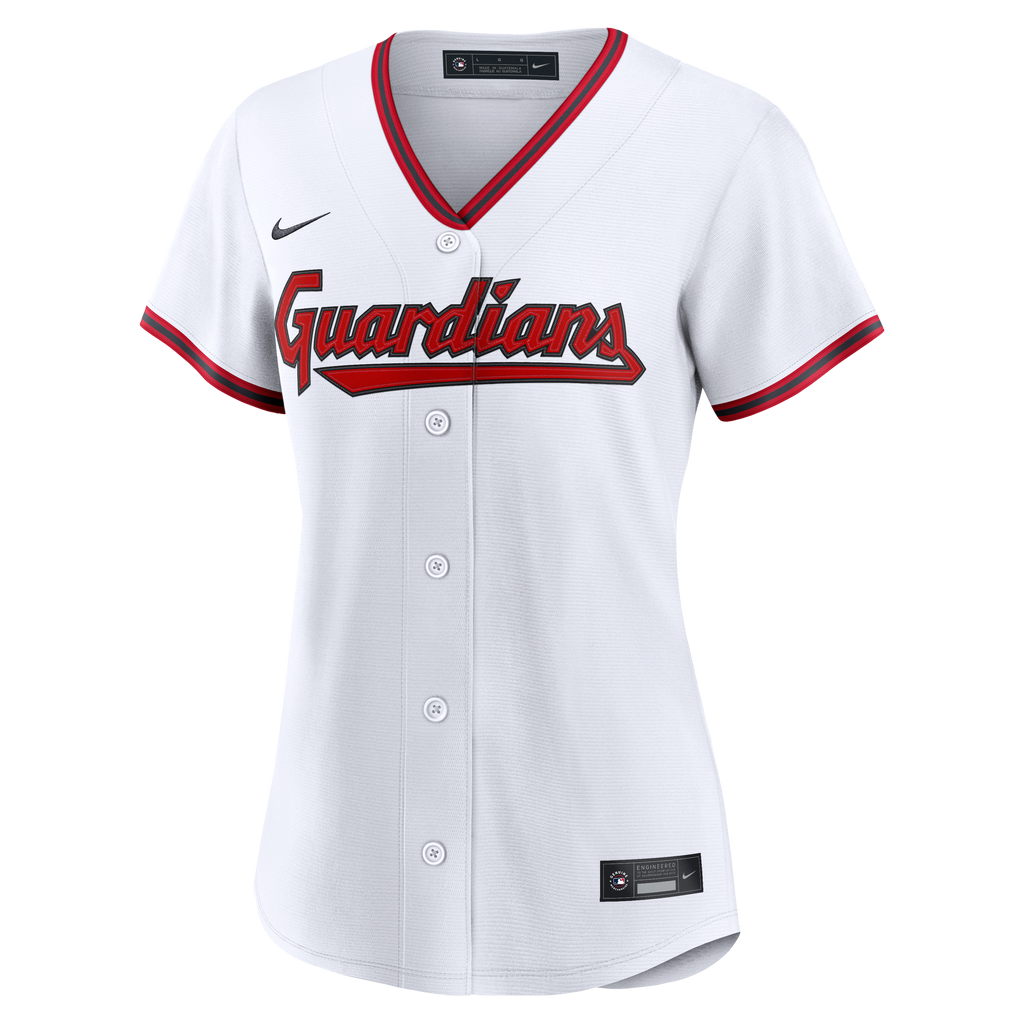Women's Cleveland Guardians Foster Griffin Nike White Home Replica Jersey - 3