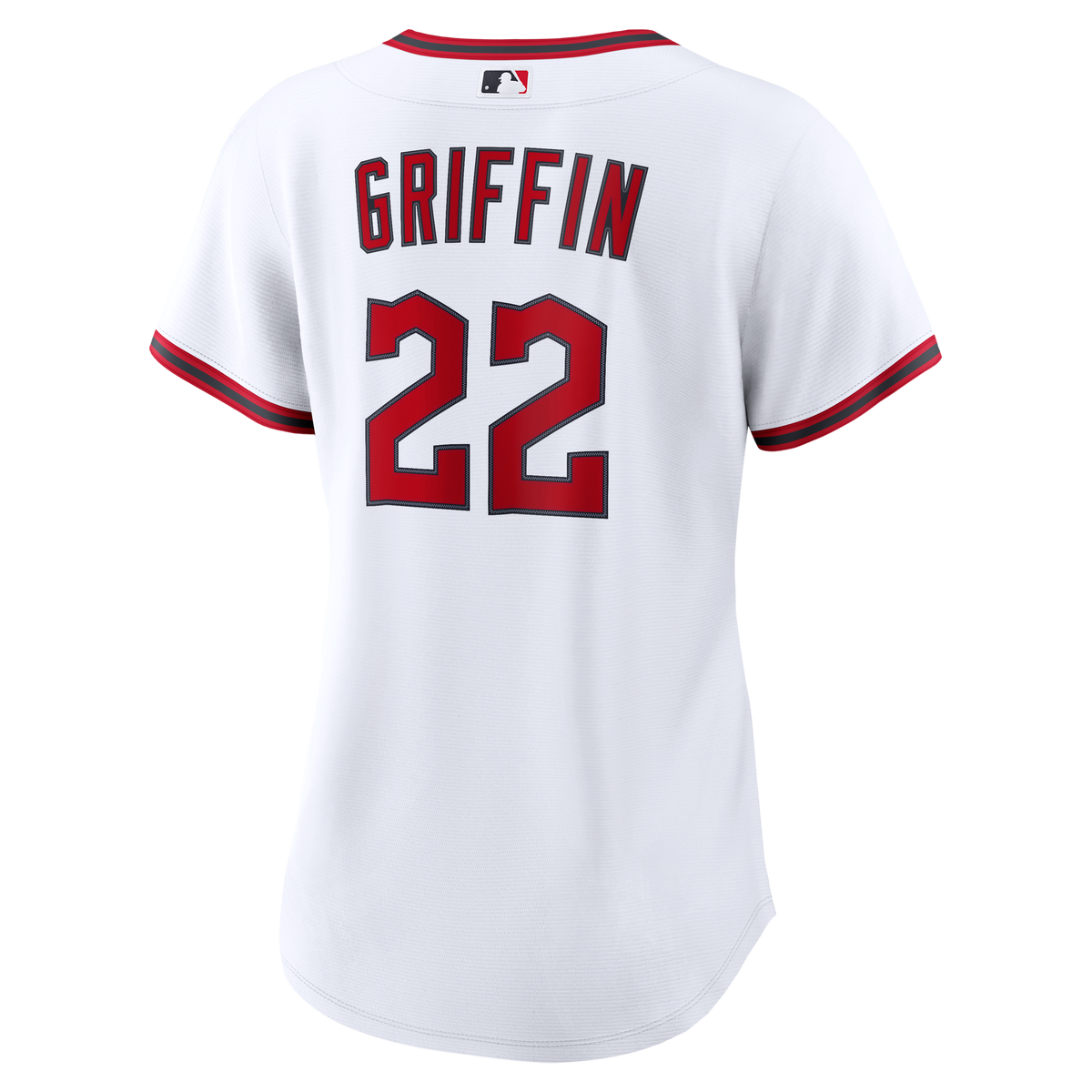Women's Cleveland Guardians Foster Griffin Nike White Home Replica Jersey - 4