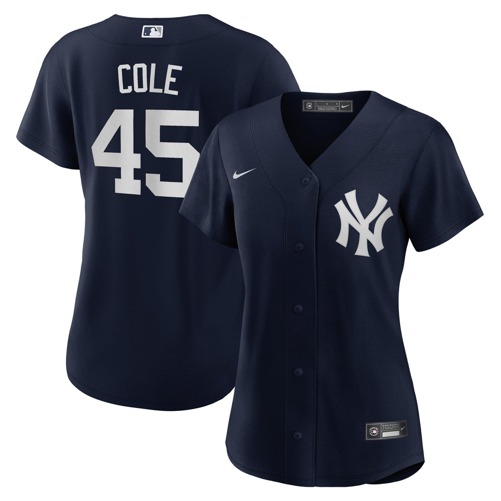 Women's New York Yankees Gerrit Cole Nike Navy Alternate Replica Player Jersey - 2