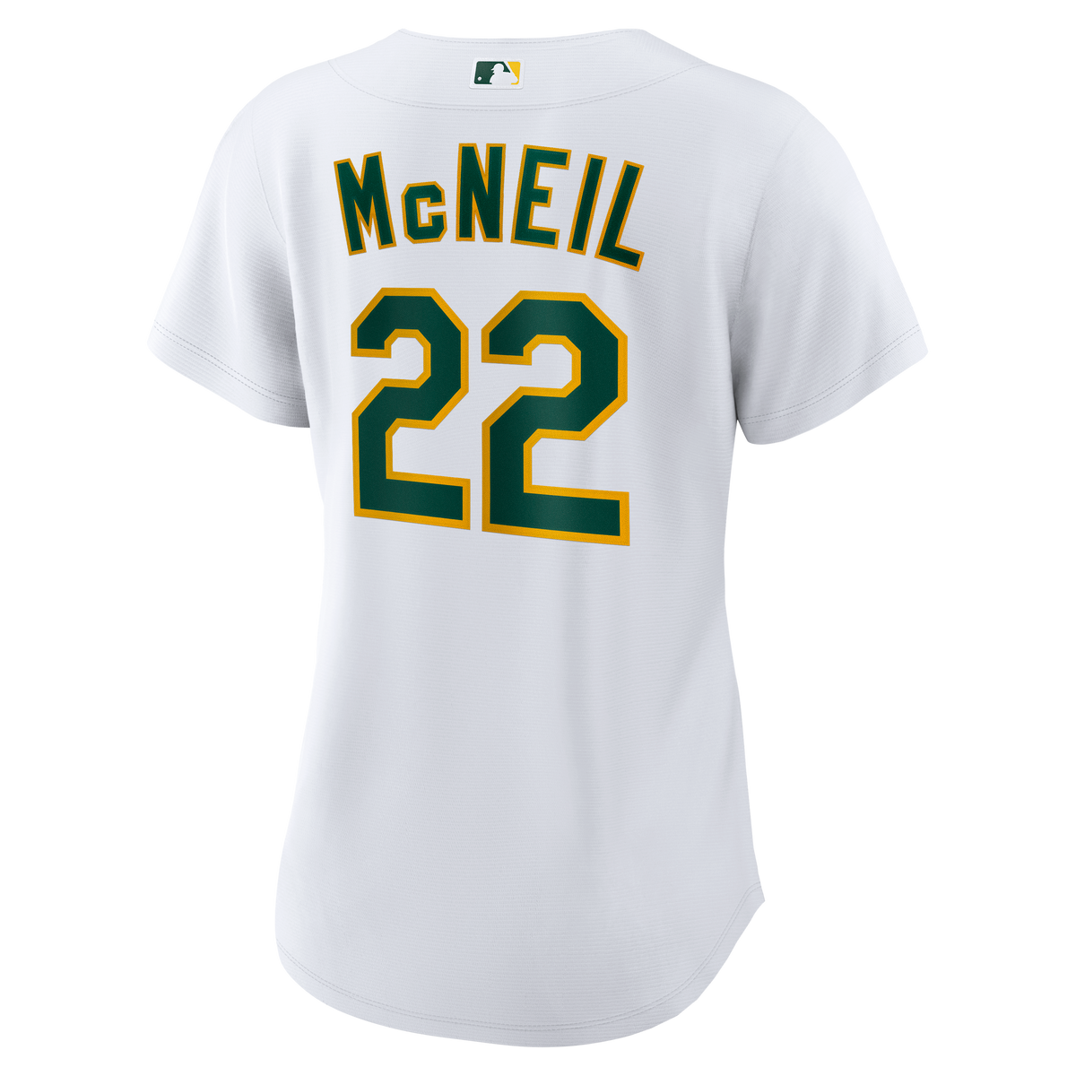 Women's Athletics Jeff McNeil Nike White Home Replica Jersey - 4