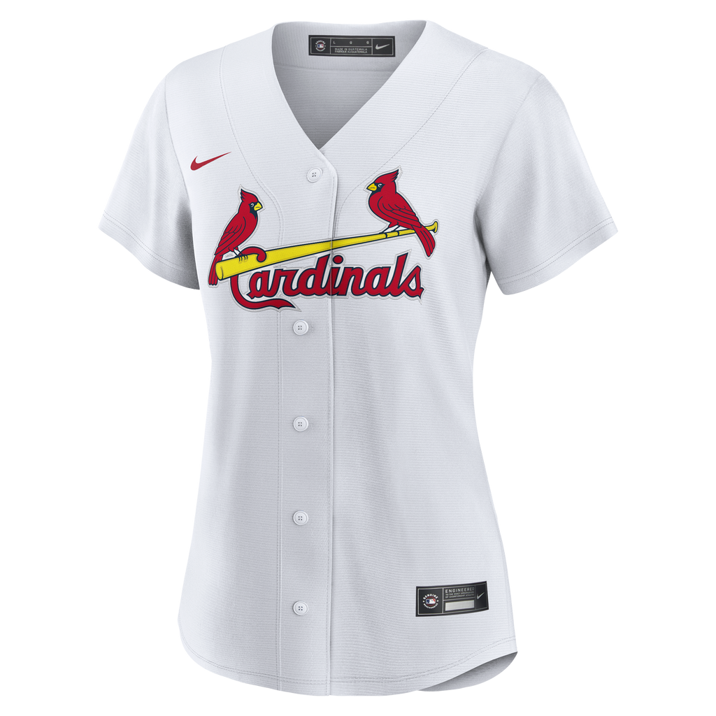 Women's St. Louis Cardinals JJ Wetherholt Nike White Home Replica Jersey - 3