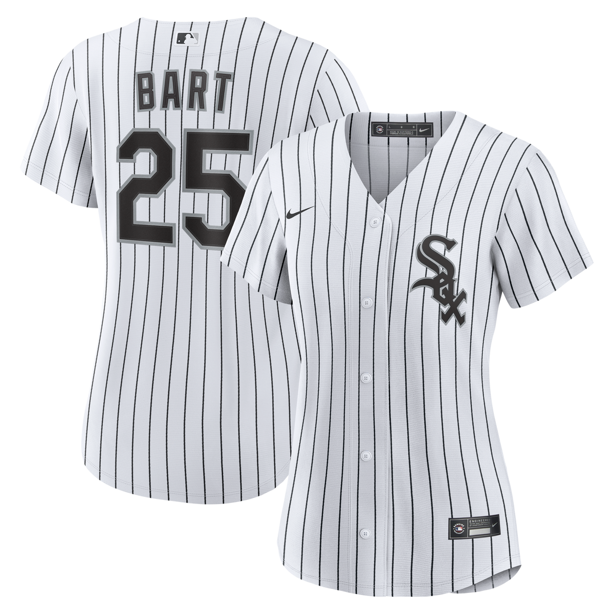 Women's Chicago White Sox Joey Bart Nike White Home Replica Jersey - 2