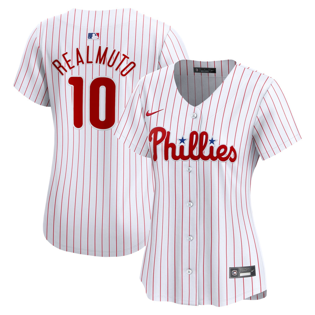 Women's Philadelphia Phillies J.T. Realmuto Nike White Home Limited Player Jersey - 2