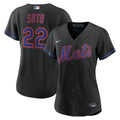 Women's New York Mets Juan Soto Nike Black Alternate Replica Jersey