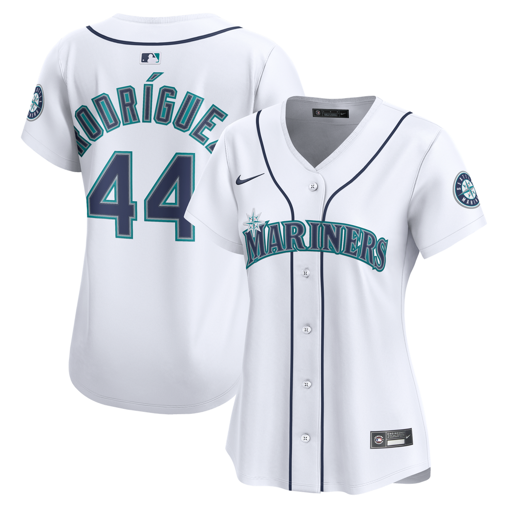 Women's Seattle Mariners Julio Rodríguez Nike White Home Limited Player Jersey