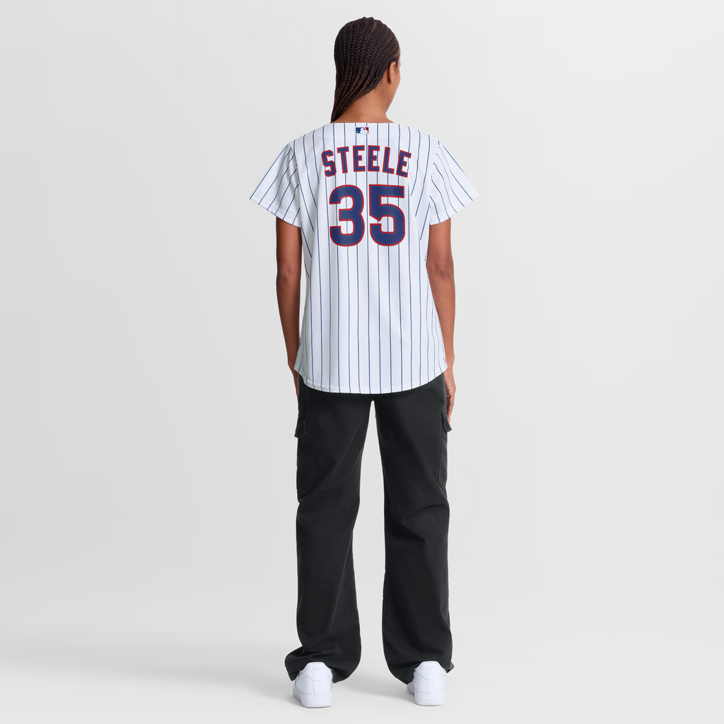 Women's Chicago Cubs Justin Steele Nike White Home Replica Jersey - 8