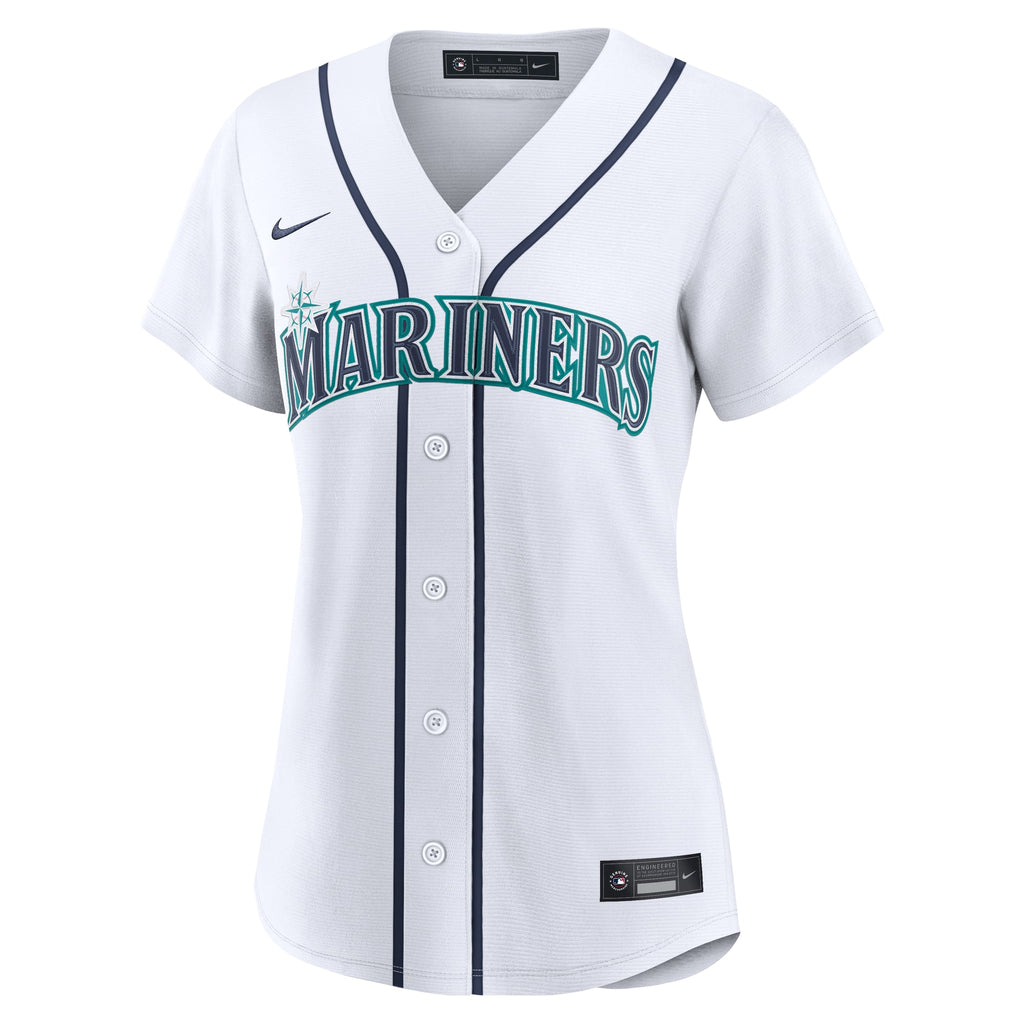 Women's Seattle Mariners Ken Griffey Jr. Nike White Home Replica Jersey - 3