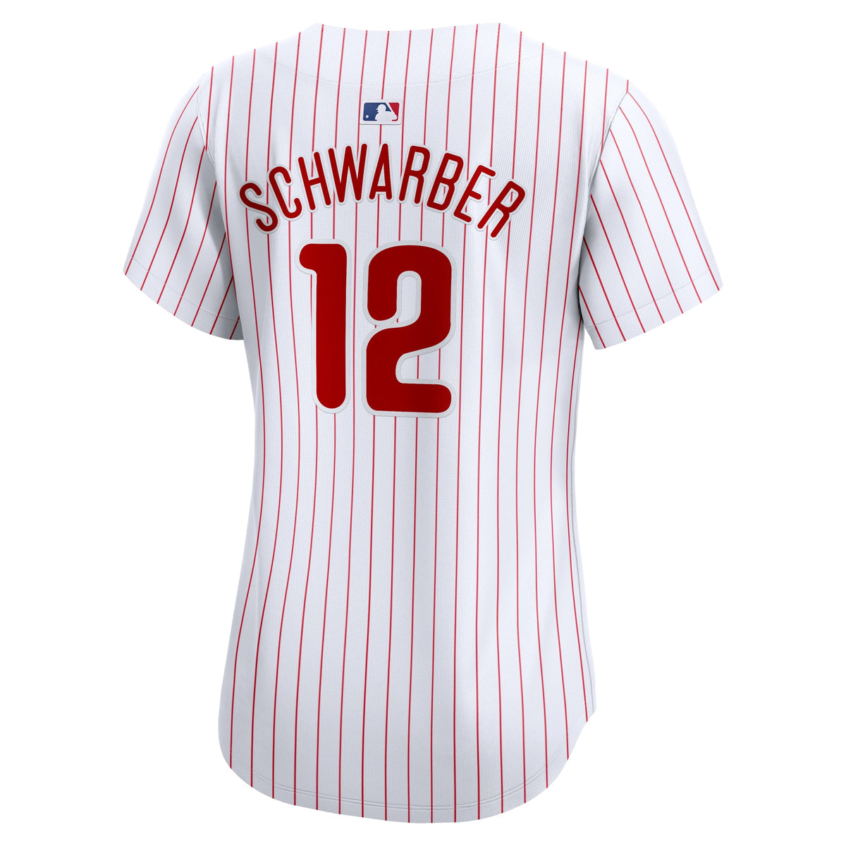 Women's Philadelphia Phillies Kyle Schwarber Nike White Home Limited Player Jersey - 4