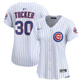 Women's Chicago Cubs Kyle Tucker Nike White Home Limited Player Jersey