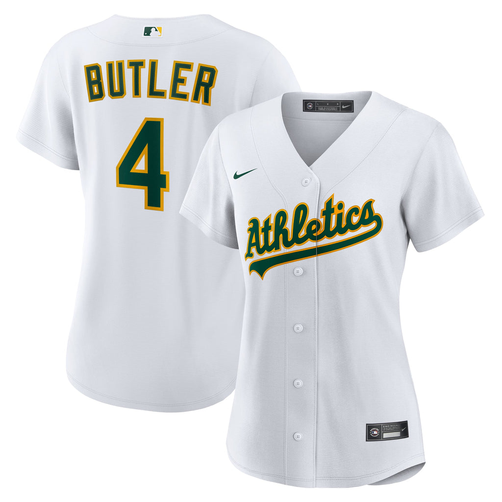Women's Athletics Lawrence Butler Nike White Home Replica Jersey