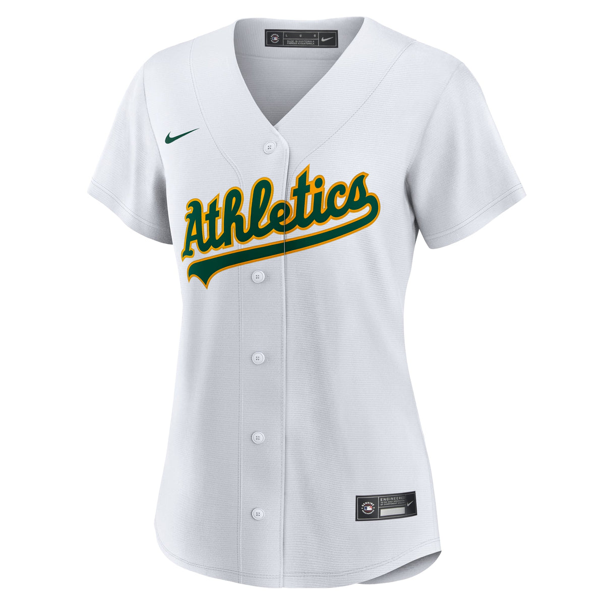Women's Athletics Luis Severino Nike White Home Replica Jersey - 3