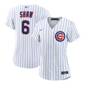 Women's Chicago Cubs Matt Shaw Nike White Home Replica Jersey