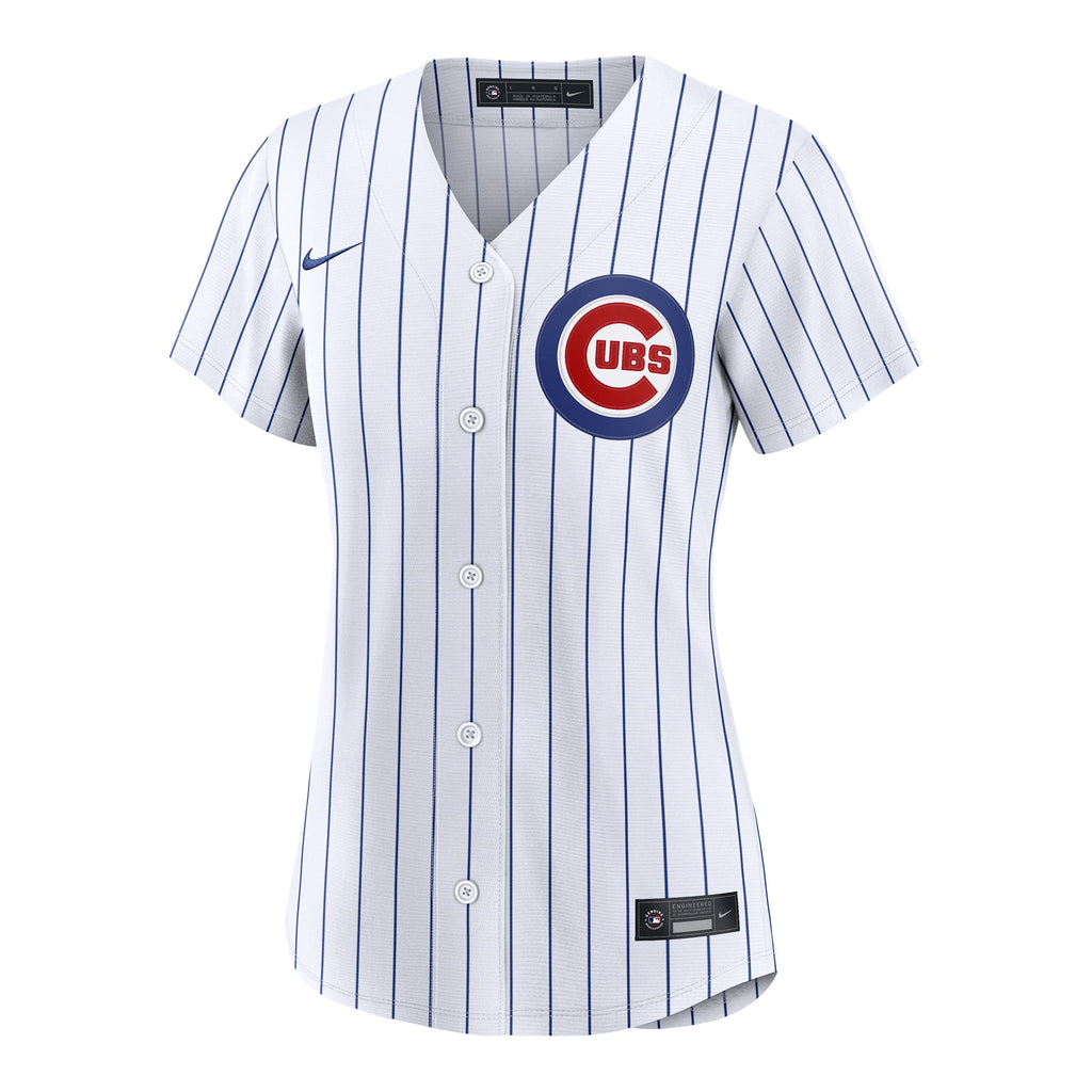 Women's Chicago Cubs Miguel Amaya Nike White Home Replica Jersey - 3