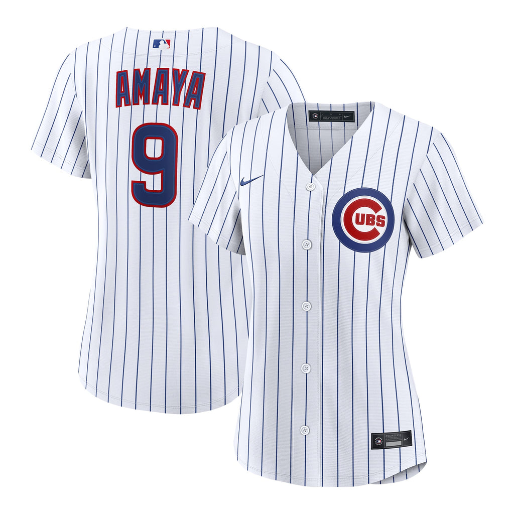 Women's Chicago Cubs Miguel Amaya Nike White Home Replica Jersey